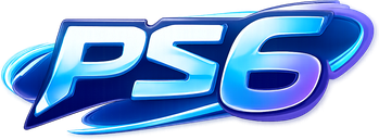 Logo ps6 berwarna dingin